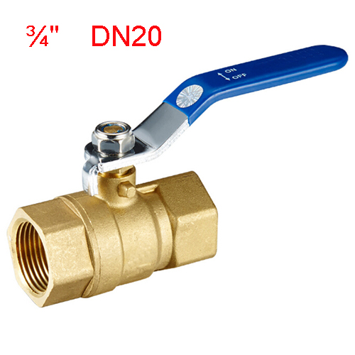 X23042 Good DN15 to DN25 of Brass Material Water Pipe Ball Valve: Dark Grey