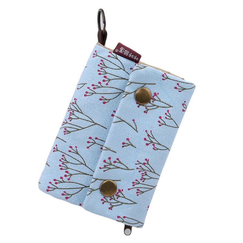 Denim Jeans Canvas Wallets Women Men Bag Best For Boyfriend Short Zipper Coin Bag Purses