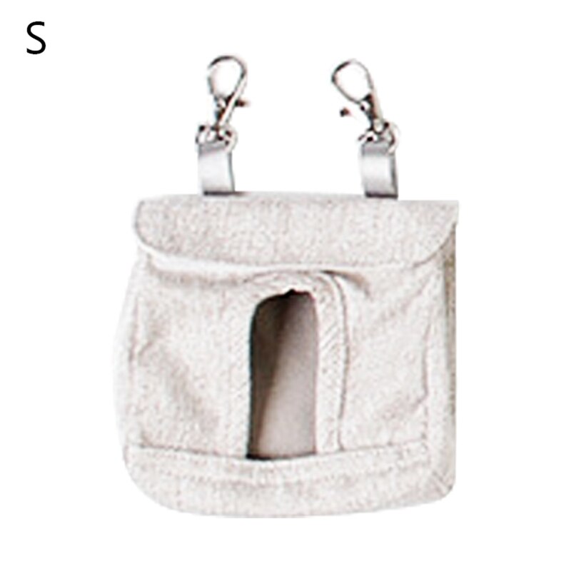 Bolsa alimentadora de heno para hámster, almacenamiento de heno, bolsas colgantes de alimentación para animales pequeños, conejos, resistente a las mordeduras
