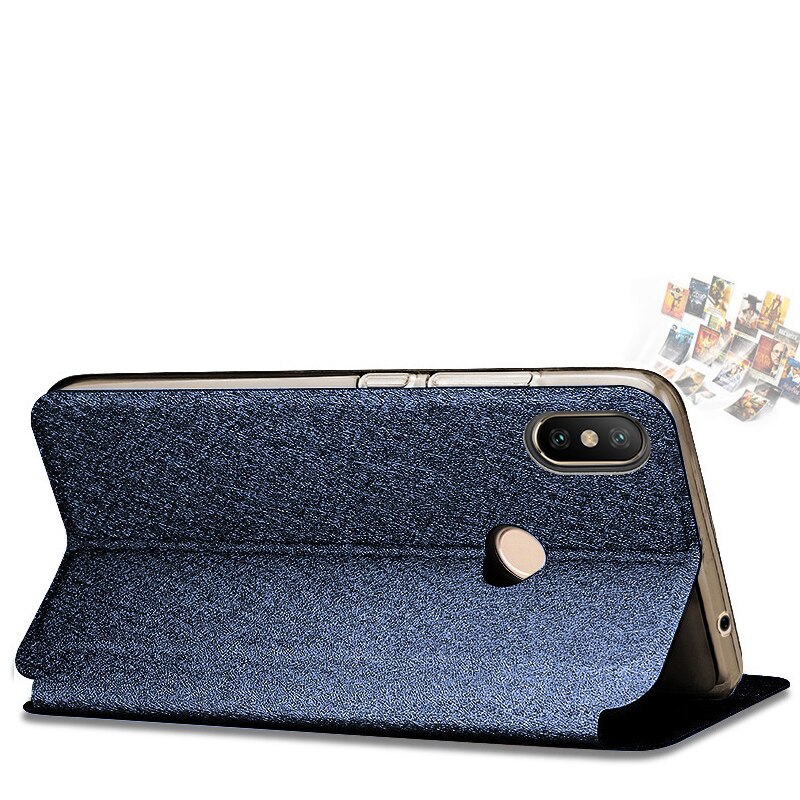 Coque à rabat en cuir et Silicone pour Xiaomi Mi MAX3, étui Original résistant aux chocs, style business, Mofi 360