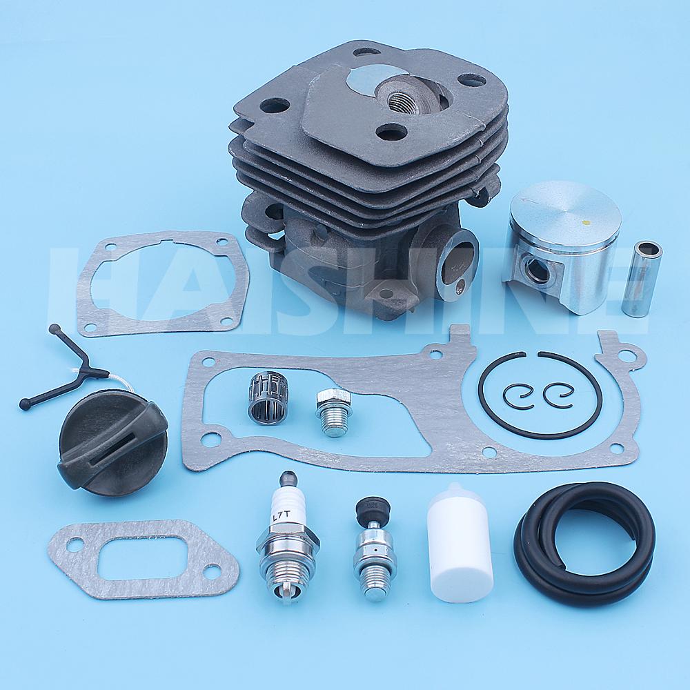 Adefol Reparatur-Set Für Husqvarna 357/359/357XP Kettensäge | Mit Auspufftopf, Dichtungen, Zündkerze & Mehr