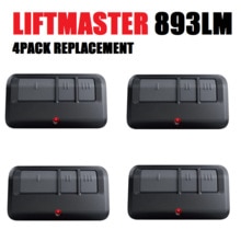 4Pack Liftmaster 893LM Remote Control 891LM 950ESTD 953ESTD Security+ 2.0 MyQ Garage door Remote Replacement