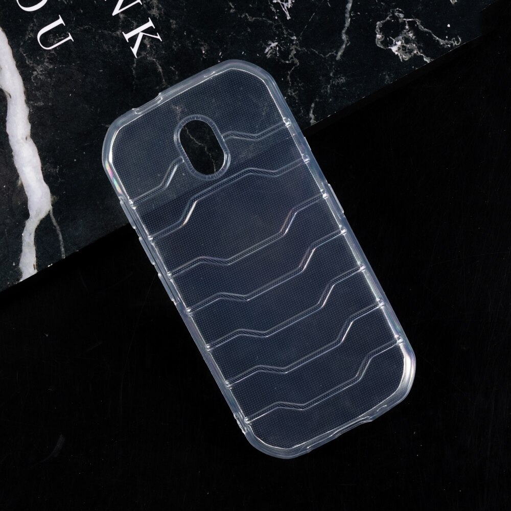 Custodia TPU Morbida Per CAT S42: Cover Sottile Antiurto Con Design Antigraffio E Presa Comoda (Nero)