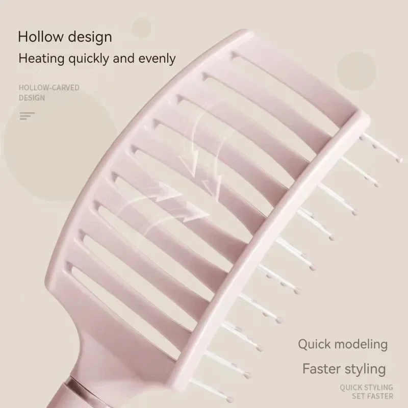 Haarbürste, Luftkissenkamm, flauschig, Anti-Haarausfall, Massage-Haarbürste für alle Haartypen für langes, dickes, dünnes, lockiges Naturhaar