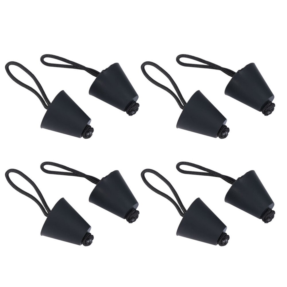 8 Stuks Universele Kajak Scupper Pluggen Silicone Drain Plug Afvoer Gat Stoppers