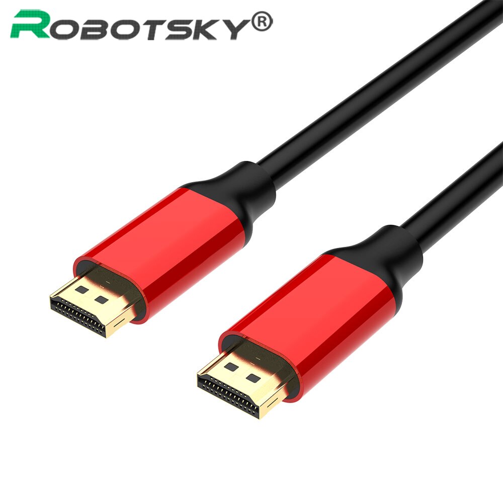 HDMI Cable Video Cables Gold Plated 4K Male to Male 3D 1080P HD for Monitor Computer TV Projector HDTV 0.5m 1.5m 3m 5m