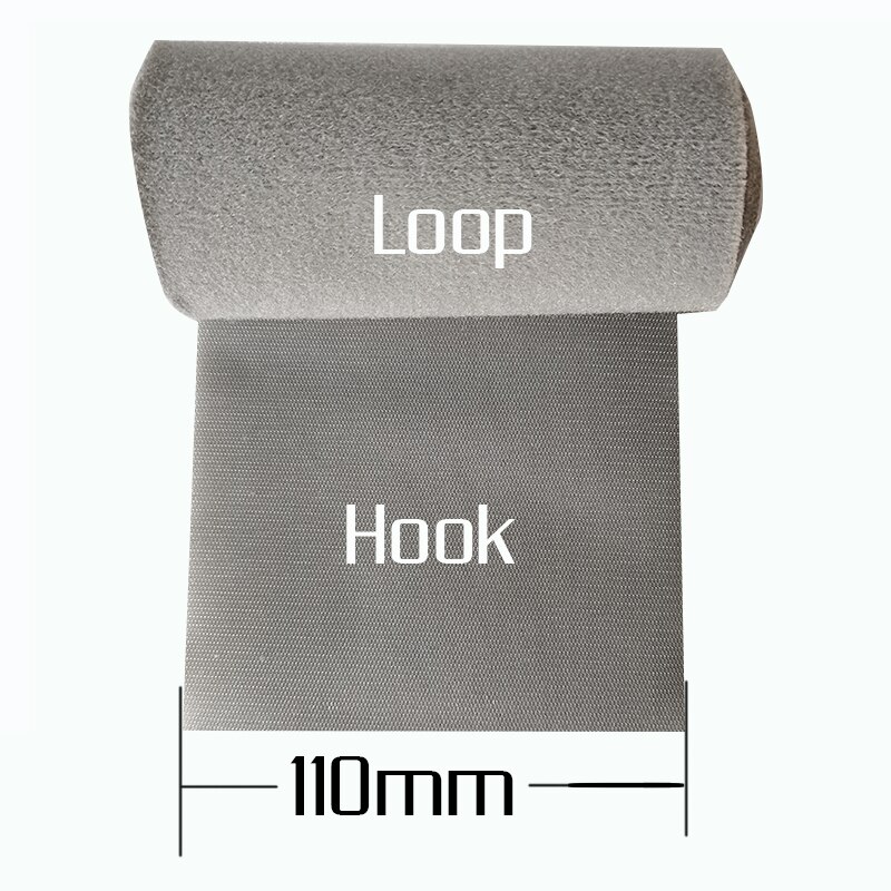 50mm * 2m Kabel Krawatten Magie Klebstoff Verschluss Band Haken und Schlaufen Clip Draht Linie Tabelle Band Klebrige Band Farbe