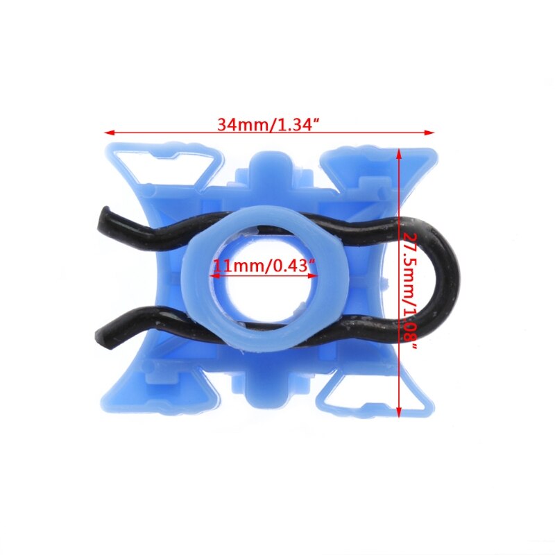 20 Pcs Window Lift Sliding Pivot Regulator Clip Fastener 51321938884 Voor Bmw E32 E34 E36