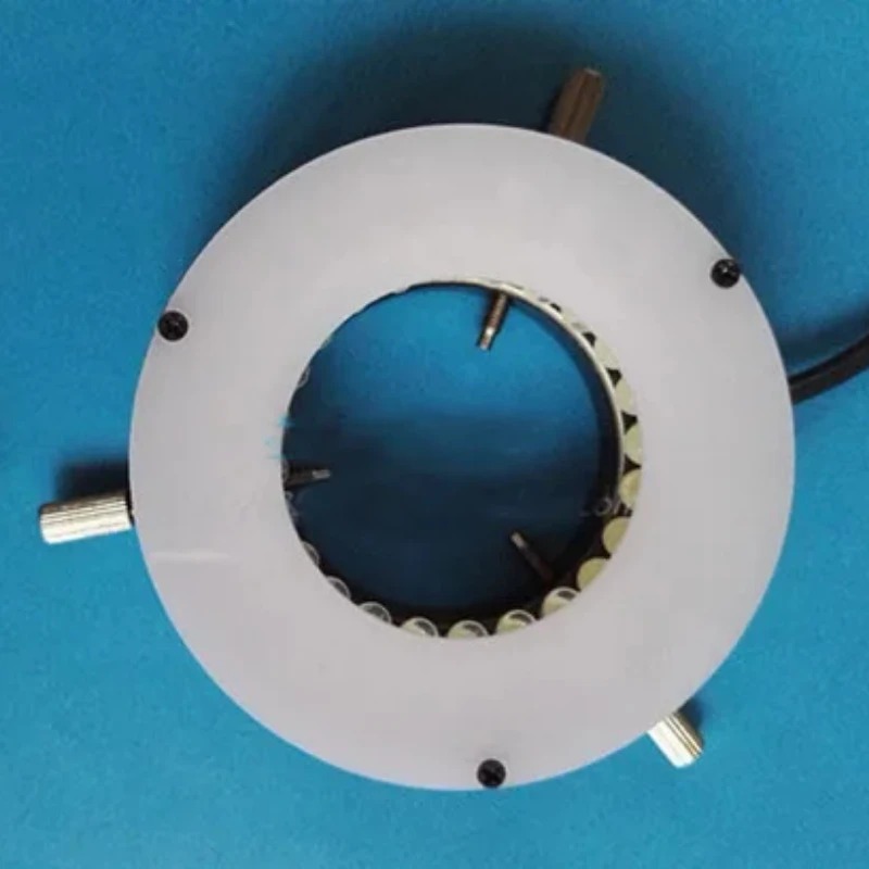 48 led stereomikroskop led-lyskilde justerbar lampe ccd-lysende med diffusjonsplate mikroskoptilbehør teleskop