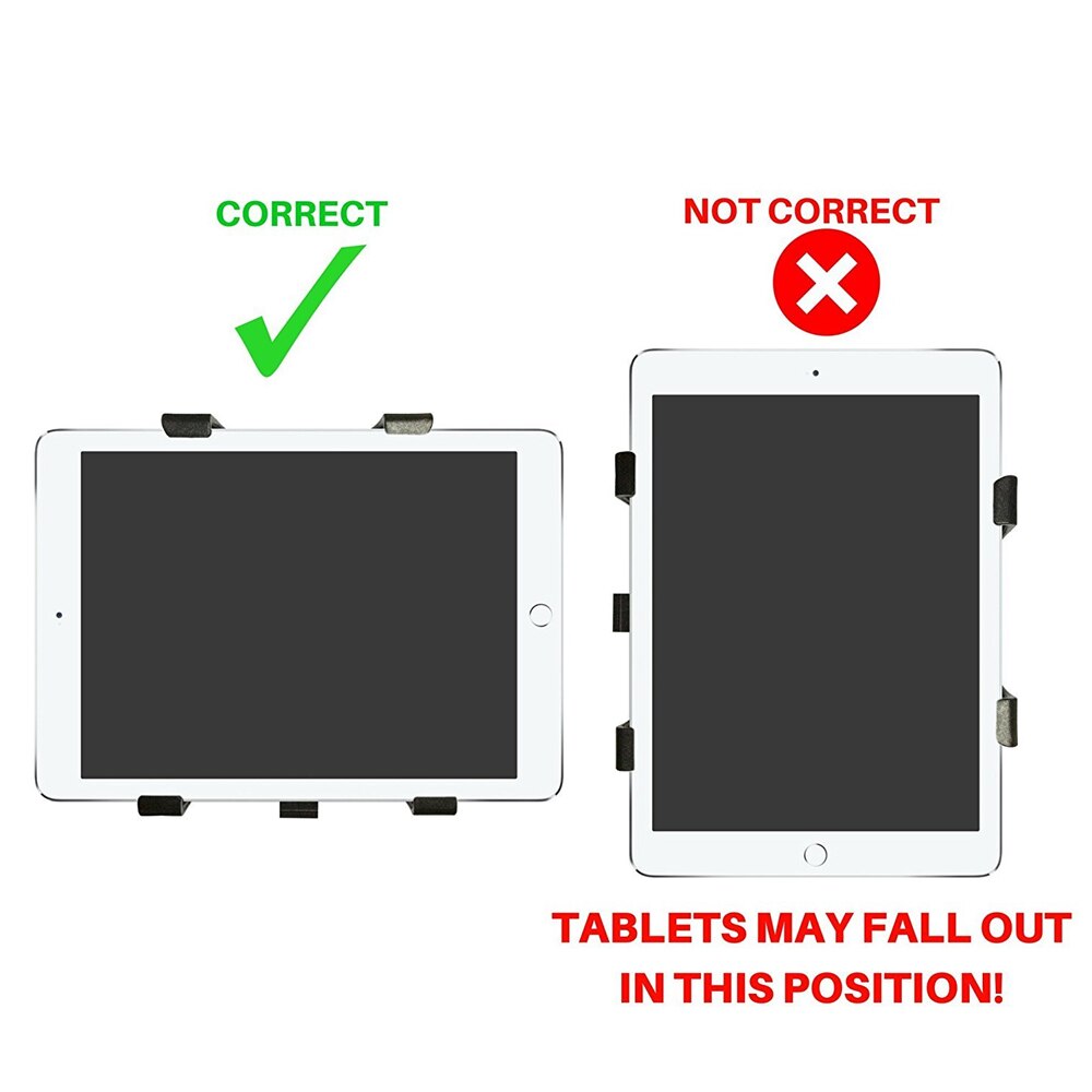 Soporte Universal ajustable de micrófono para manillar de bicicleta, montaje de tableta para Ipad 4/3, Google y Samsung, 7-11&quot;