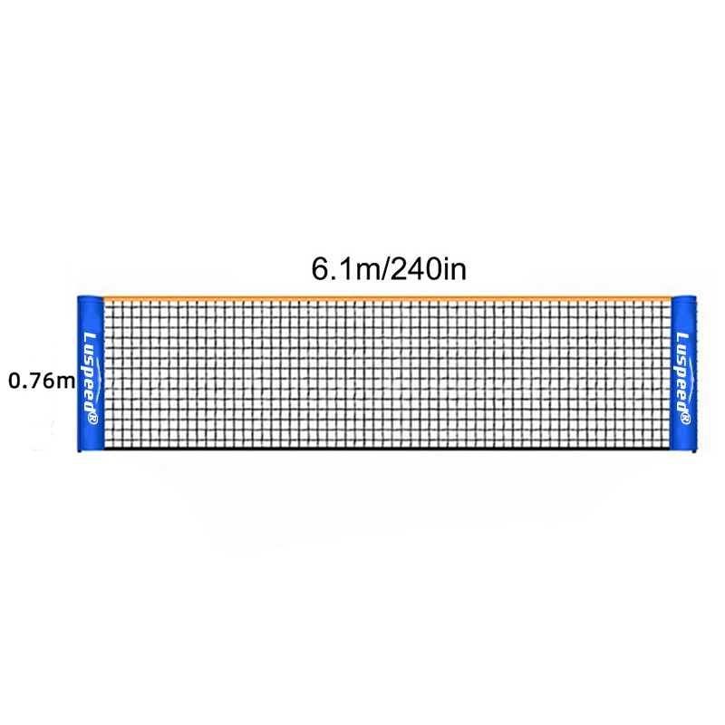 Portable Folding Standard Badminton Net Indoor Outdoor Sports Volleyball Tennis Training Square Nets Mesh: Burgundy