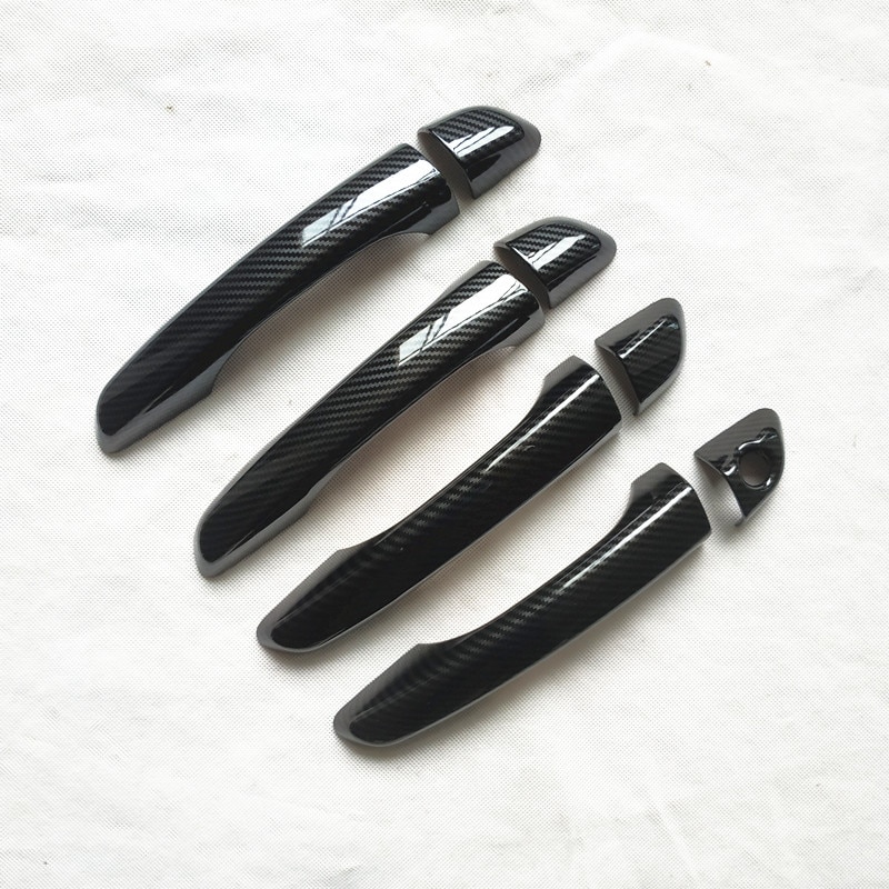 For Hyundai i30 PD III MK3 Accessories Door Handle Cover trim handles covers plastic Imitation carbon fiber