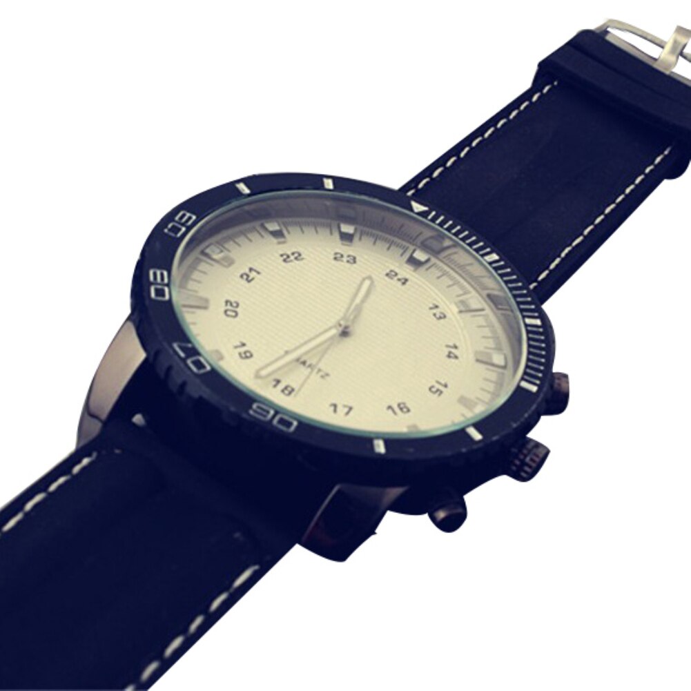 Sport Analoge Unisex Paar Horloge Mannen Kijken Vrouwen Quartz Klok Horloge Faux Lederen Band Mode Horloge Voor Liefhebbers