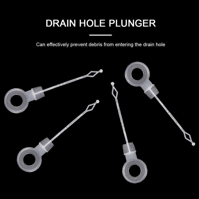 4 Pieces/Set Refrigerator Dredge Drain Hole Dredge Water Channel Artifact For Household Refrigerator Refrigerated Drain Pipe Set