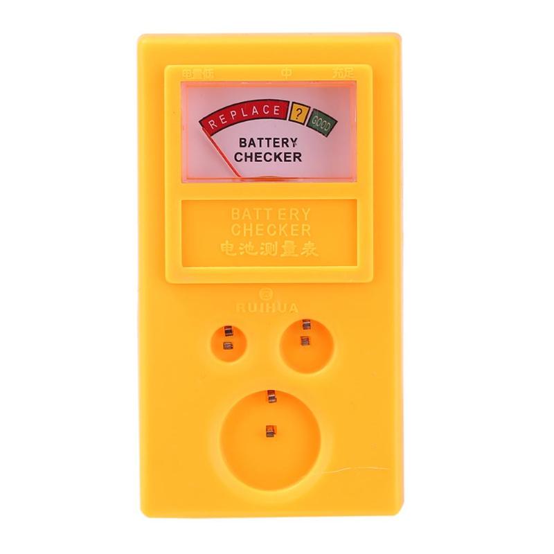 1Pc LR44 CR2032 CR2025 Horloge Batterij Checker Licht Gewicht Cell Coin Batterij Tester Voor 3/1.55V Knop Batterij