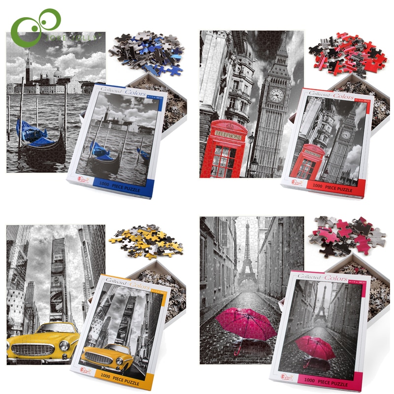 70*50Cm Legpuzzels 1000 Stukken Assembleren Foto Landschap Puzzels Speelgoed Voor Volwassenen Kinderen Kids Games Educatief Speelgoed gyh