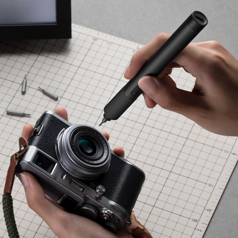 Xiaomi Mijia elektryczny zestaw precyzyjnych wkrętaków dwubiegowy za chwilę obrotowy precyzyjna kontrola DIY demontowalny zestaw śrubokrętów