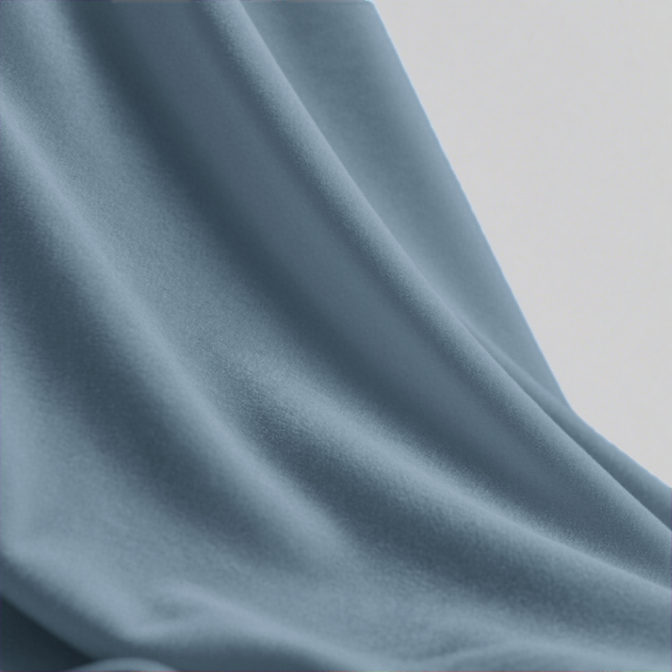 1 tela de terciopelo para bolso DIY, fondos de vestido Formal decoración para de boda cortina de tela Drap Material DIY hecho a mano: Azul claro / 2 Yardas