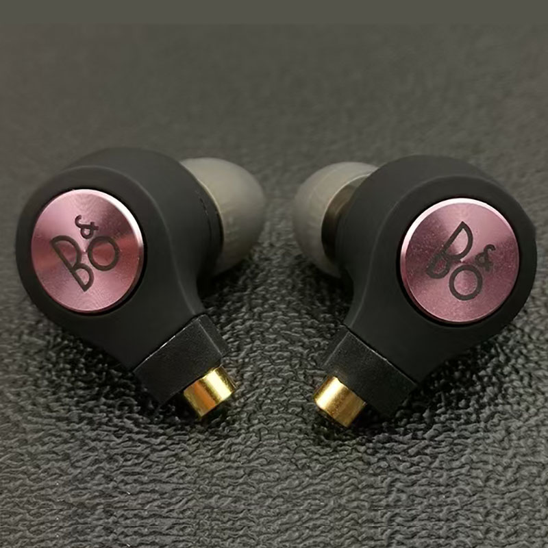 BO H5 auriculares originales cambiados a MMCX auriculares con cable DIY bobina dinámica de alta fidelidad auriculares MMCX con Cable Bluetooth: Rojo