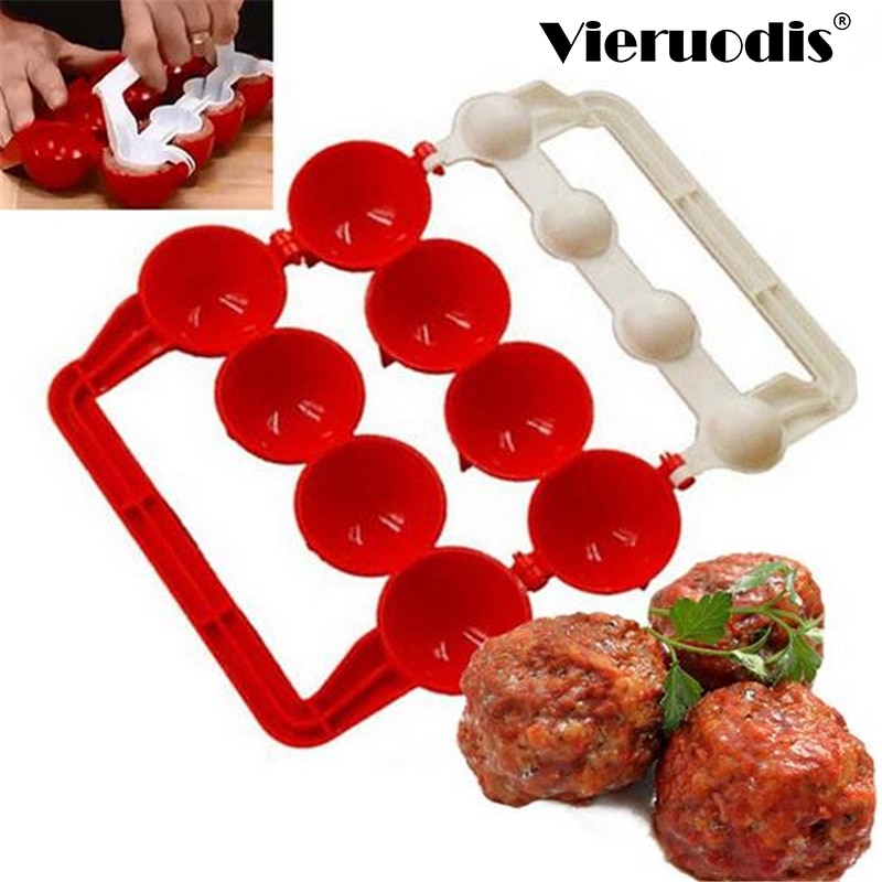 1PC neue frikadelle formenbau fisch Ball Weihnachten küche selbst füllung lebensmittel kochen Ball maschine küche werkzeuge zubehör