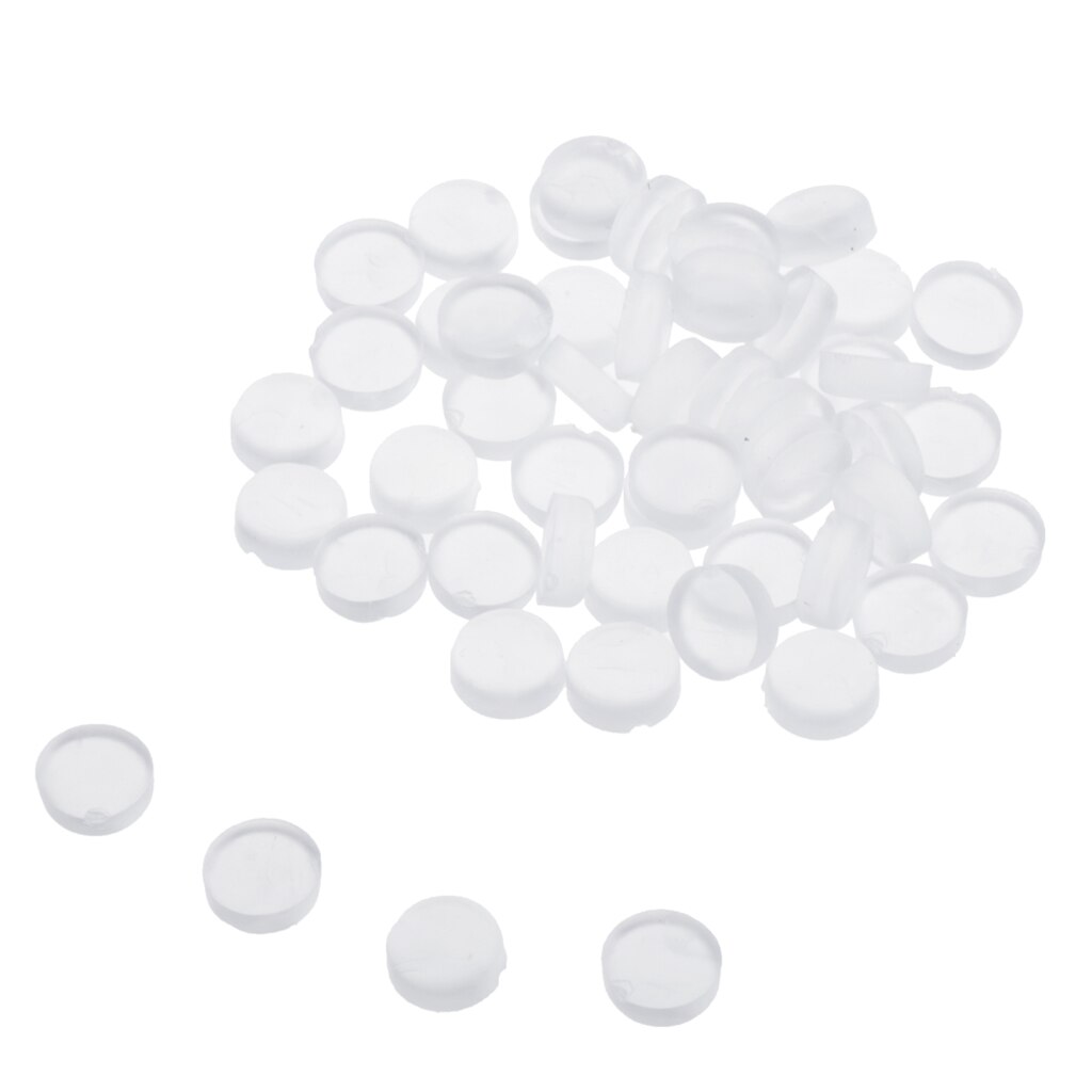 50x trombón trompeta reparar partes de agua clave válvula de escupir corcho almohadillas para herramientas 9x4mm