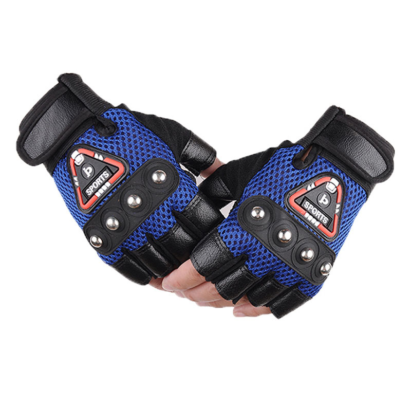 Neue Radfahren Handschuhe Halb Finger Guantes Luvas Motorrad Fahrrad Atmungsaktive Anti-slip MTB Bike Fitness Sport Training Handschuh