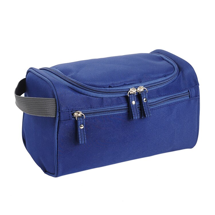 Brands Men's waterproof cosmetic bag Scrub travel large capacity organizer makeupup bag Women beautician hand vanity case bag: B-4