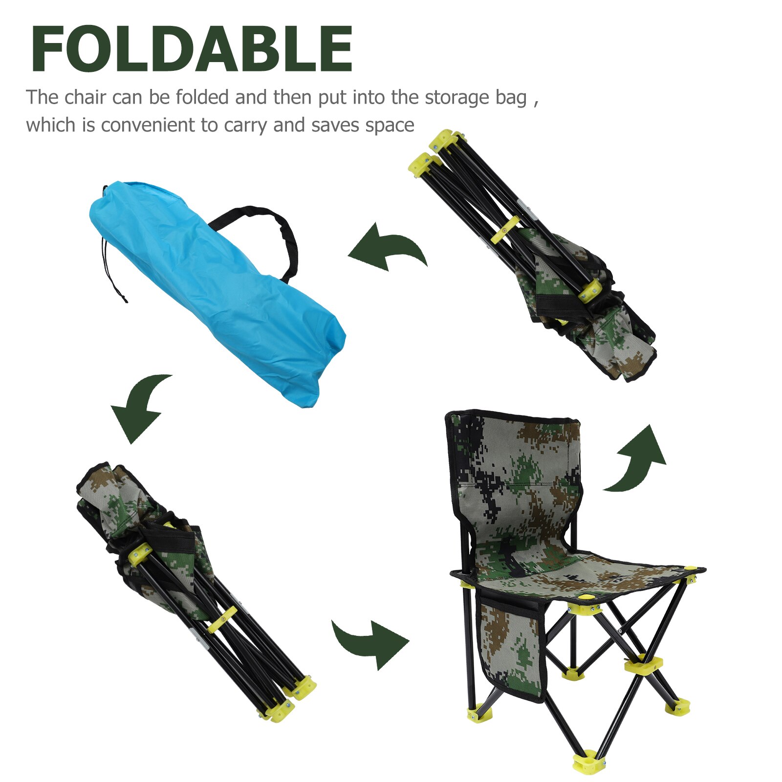 Outdoor Fishing Chair Folding Fishing Stool Folding Fishing Chair Fishing Tools