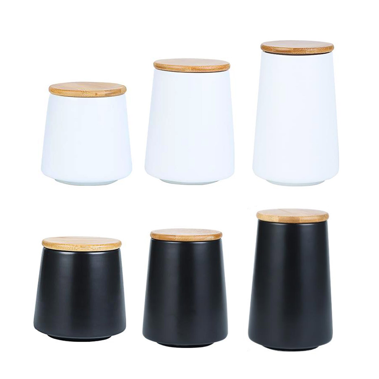 Food Storage Box With Cover Coffee Bean Tea Container Box Storage Bottle Jar Ceramics For Dried Fruit Ceramic Grain Storage Tank