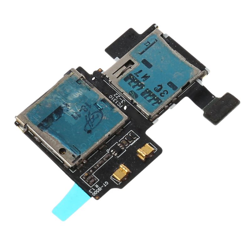 Micro Sd Card Tray Sim Houder Slot Reader Flex Kabel Voor Samsung Galaxy S4 I9500 I9505