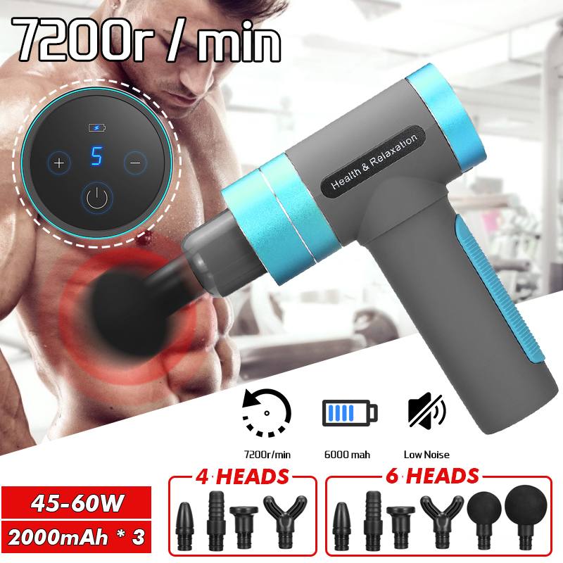 Tiefe Gewebe Muskel Massage Pistole Entspannung Abnehmen Gestaltung Schmerzen Linderung Massagegerät Vibration Fascial Pistole Für Männlich-weibliche USB Ladung