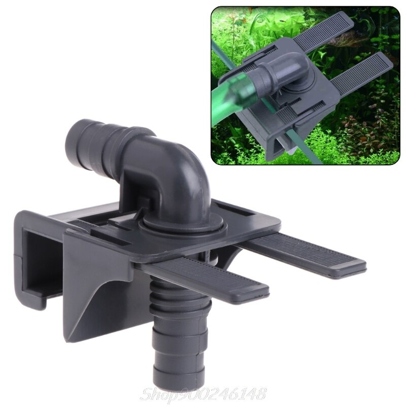 Aquarium Wasser Rohr Stecker Fisch Panzer Halterung Zufluss Abfluss Dehnbar