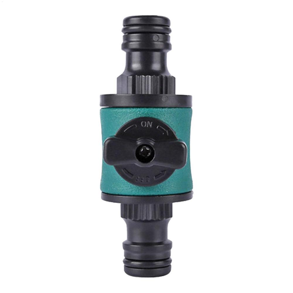 Séparateur de tuyau pour Extension de tuyau d'arrosage, raccords de séparation, marche/arrêt rapide, séparateur de robinet de tuyau d'arrosage pour l'agriculture: Black
