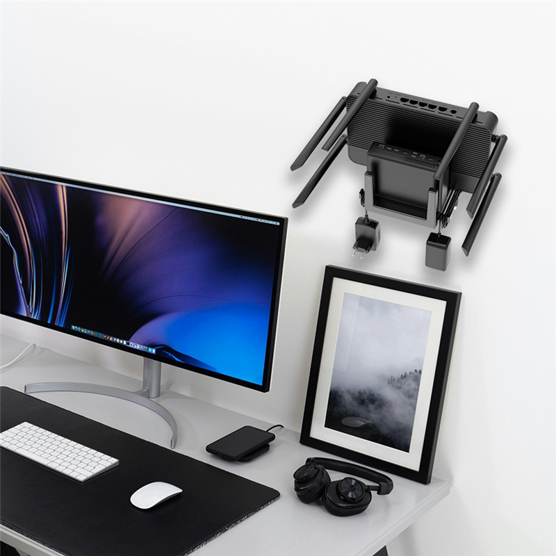 Wall-Mounted Router Holder Router Wall Mount Holde... – Vicedeal