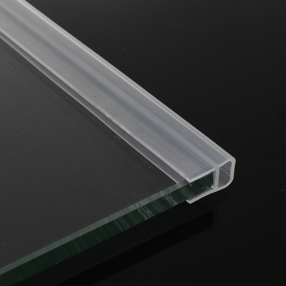 1M 6-12mm F U h Form Glas Tür Abdichtung Streifen Silikon Gummi Fenster Glas Dichtung Streifen bad Bildschirm Tür Weathers