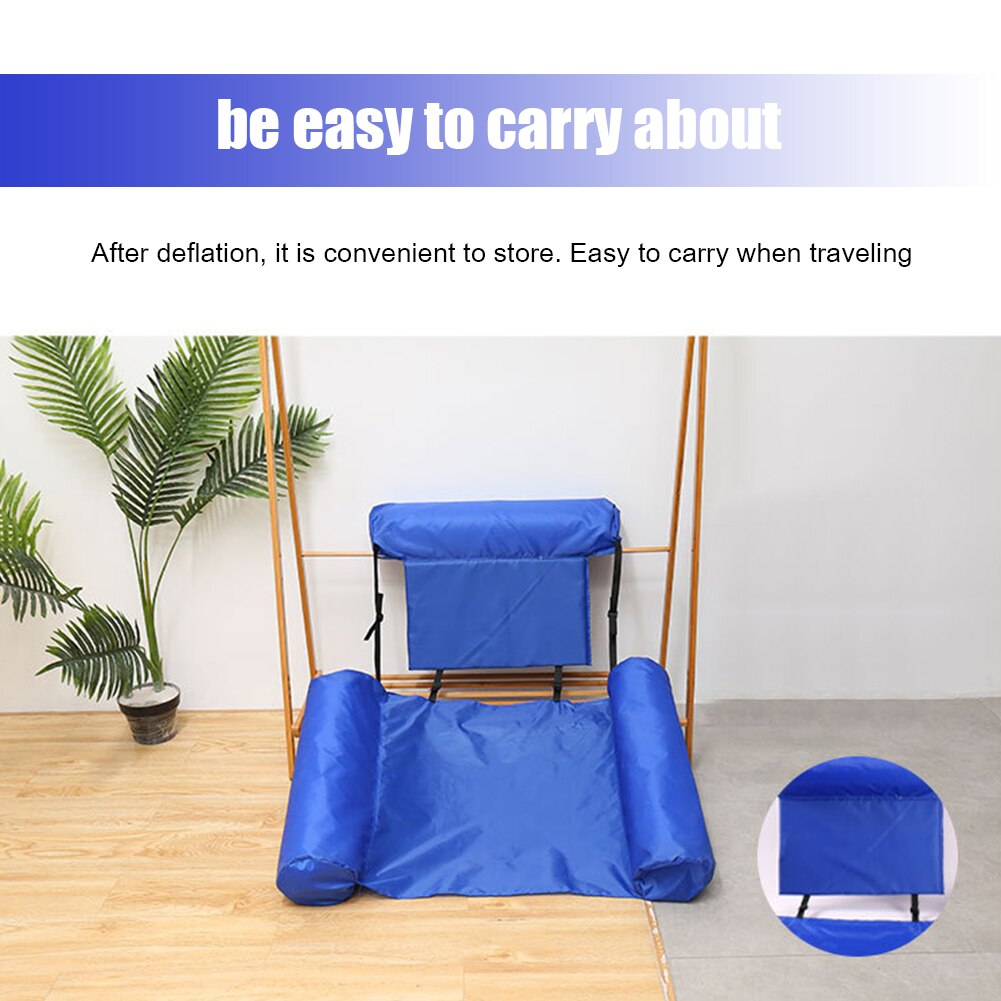 Drijvende Rij Zwembad Opblaasbare Opvouwbare Strand Water Hangmat Air Bed