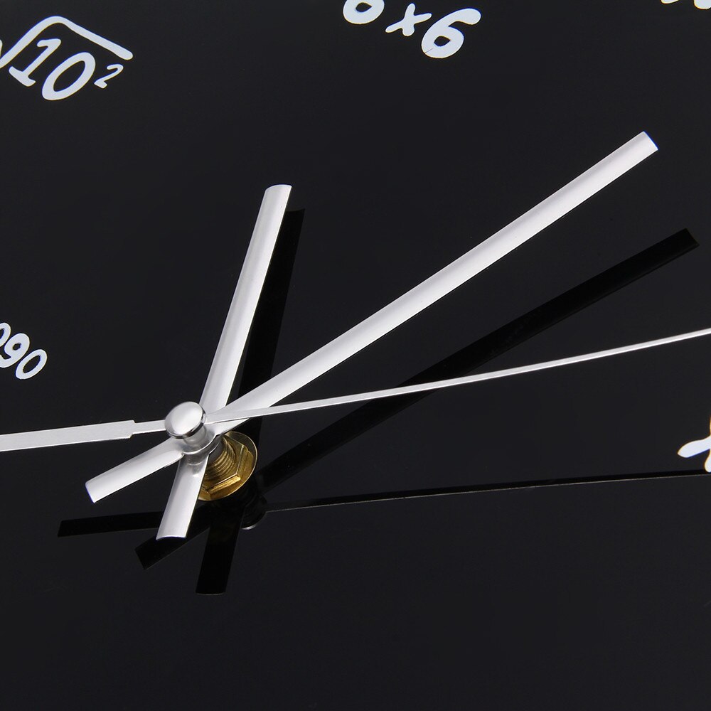 Large Wall Clock Mathematics Blackboard Pop Quiz Clock Modern Big Wall Watches For Living Room Wall Home Decor