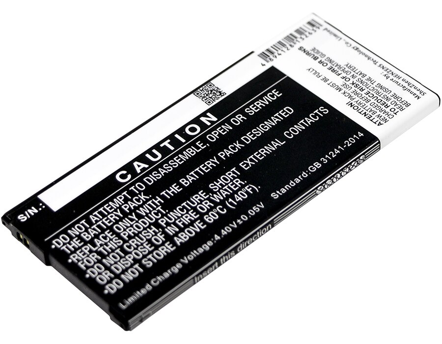 CS 3300mAh/12.71Wh batería para Samsung Galaxy A7 Samsung Galaxy A7 Duos TD-LTE... SM-A710... SM-A7100... SM-A7108...