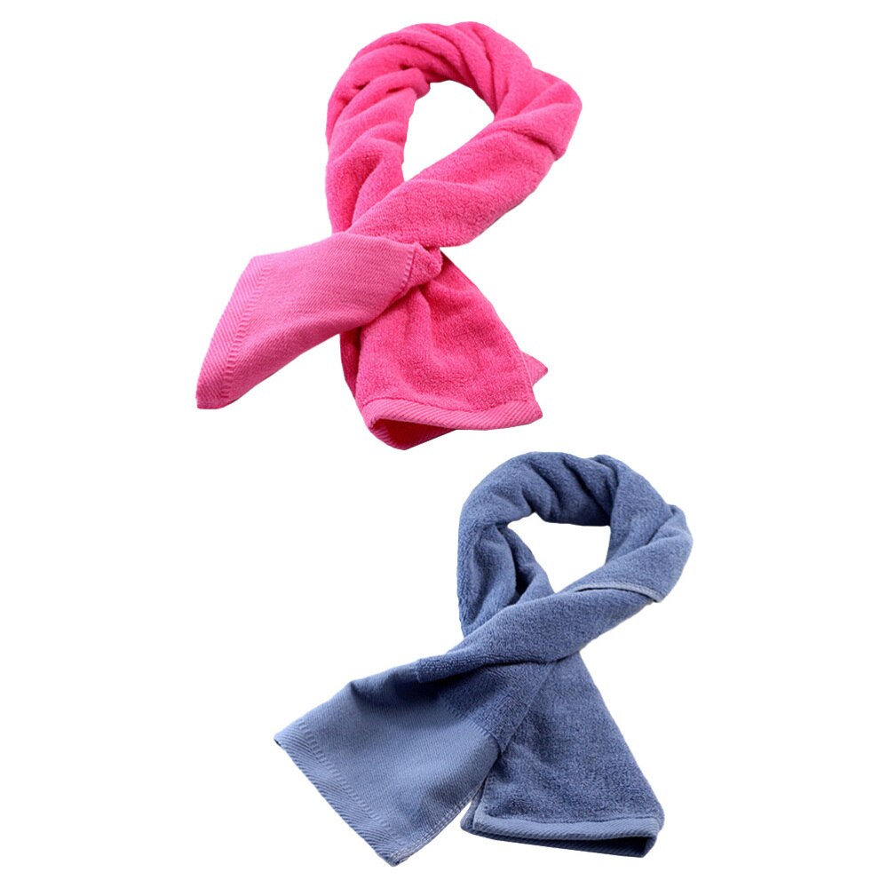 3Pcs Outdoor Sport Handdoek Fitness Kamer Sport Handdoek Verlengen Badkamer Handdoek Zachte Katoenen Handdoek Voor Outdoor Home (Grijs + + Wh