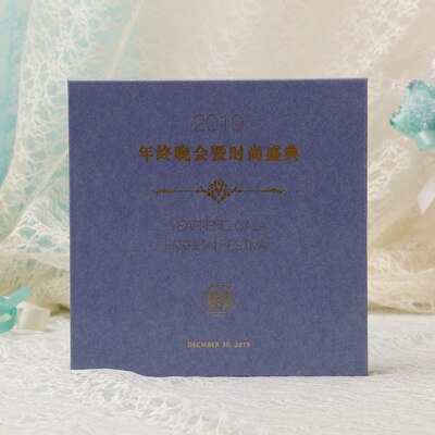 Forest 1pcs Booklet with acylic classmates Company party Lace anniversary Wedding guest friend signature book or as: Deep Blue