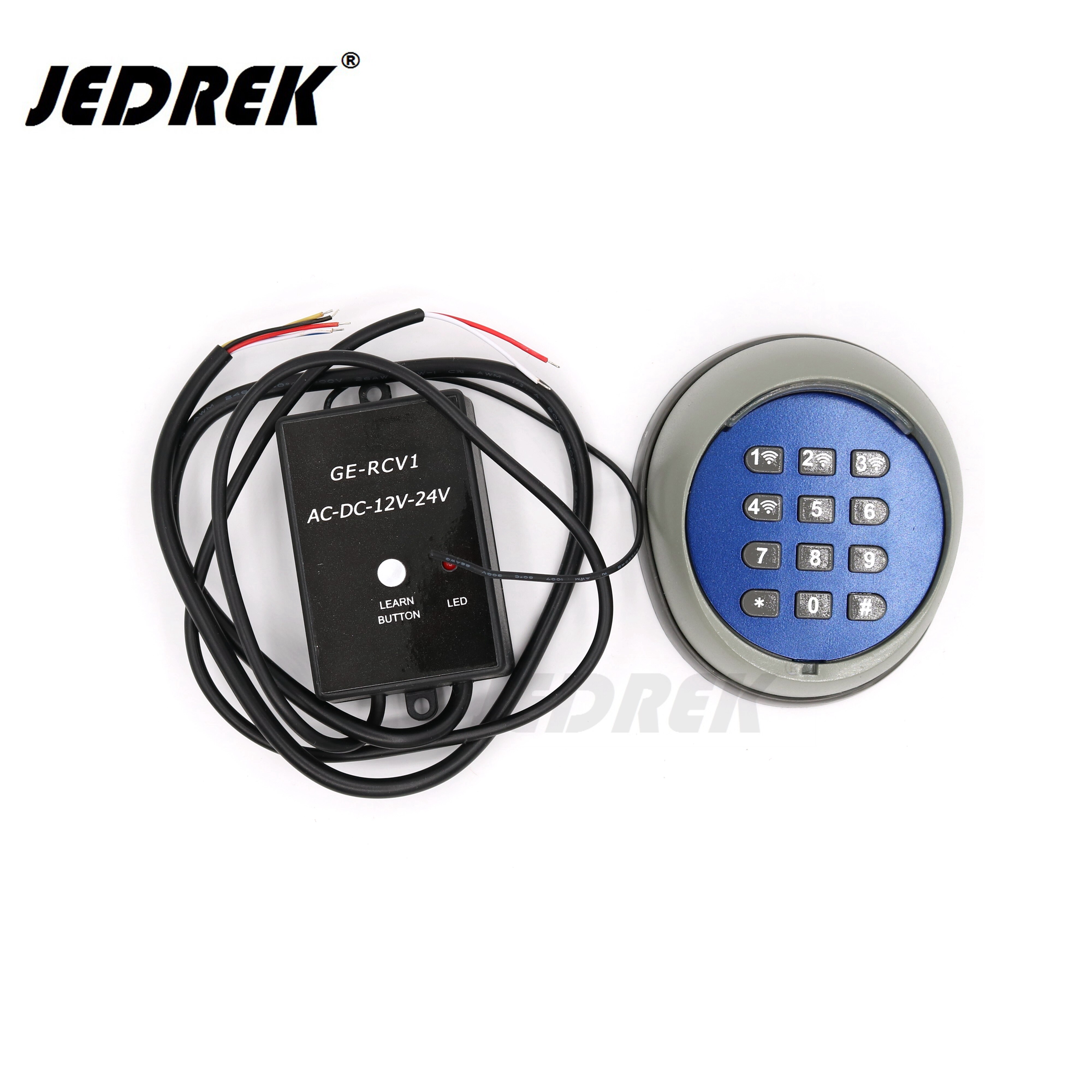 433.92mhz Draadloze Afstandsbediening Keypad Wachtwoord Switch kit voor poort deur toegangscontrole HCS101 Standaard Code deur gate opener