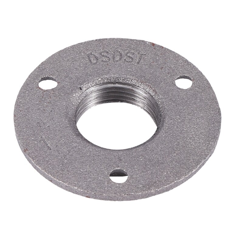 1 Inches Malleable Cast Iron Pipe Flange, Industrial Pipe Flanges For Threaded Black Pipes And Fittings 1 Pcs