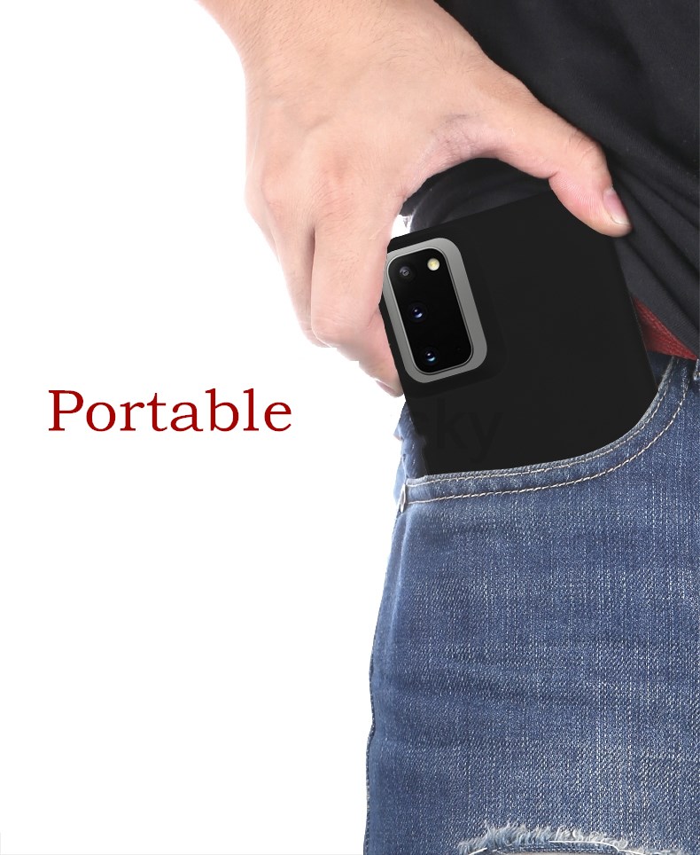 S20fe Battery Charger Case Voor Samsung Galaxy S20 Fe Draagbare Uitgebreide Opladen Case Voor Galaxy S20 Fe 4G/5G Usb Power Bank Case