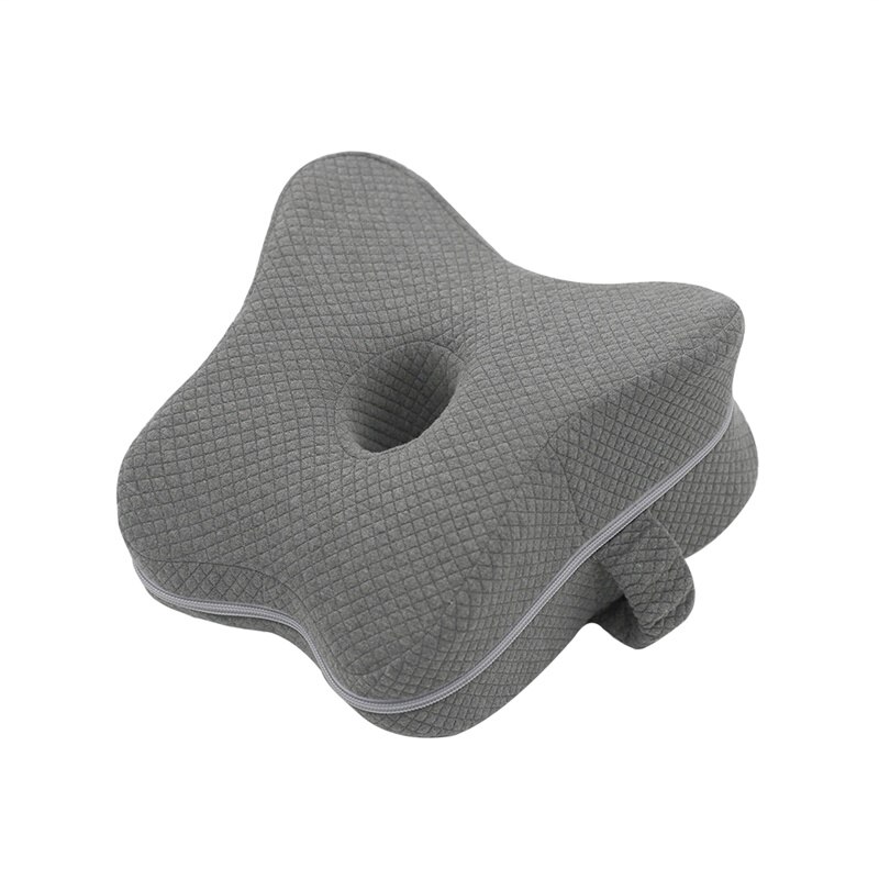 Orthopedische Kussen Slapen Memory Foam Been Klepstandsteller Kussens Knie Ondersteuning Kussen Tussen Zwangerschap Lichaam Slapen: Dark Gray