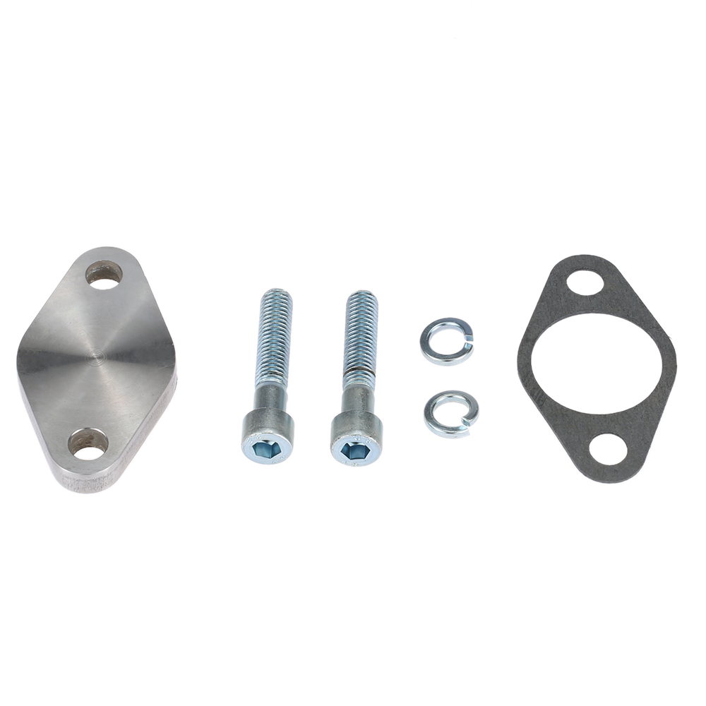 8mm EGR Valve Blanking Block Plates Kit with Gasket for BMW E53 E65 E66 E38 E39 E46 E90