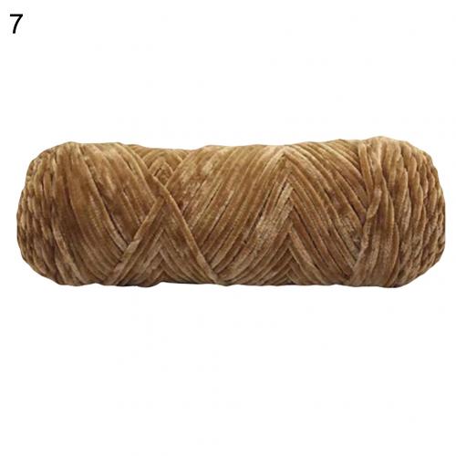 100g Chenille doux bébé tricot Crochet péritel chapeau laine fil photographie accessoire: 7