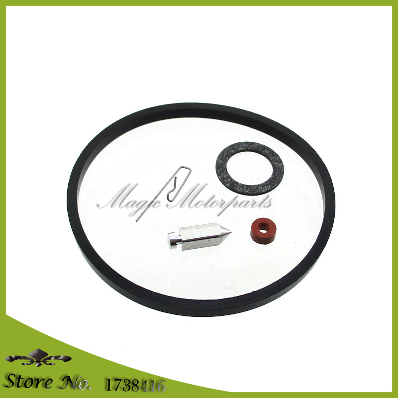 Kit de réparation de joint de bol de siège d'aiguille de carburateur 10x pour Tecumseh 631021 631021A 631021B V40 V50 V60 VM80 H30 VM100 HMSK OHM120