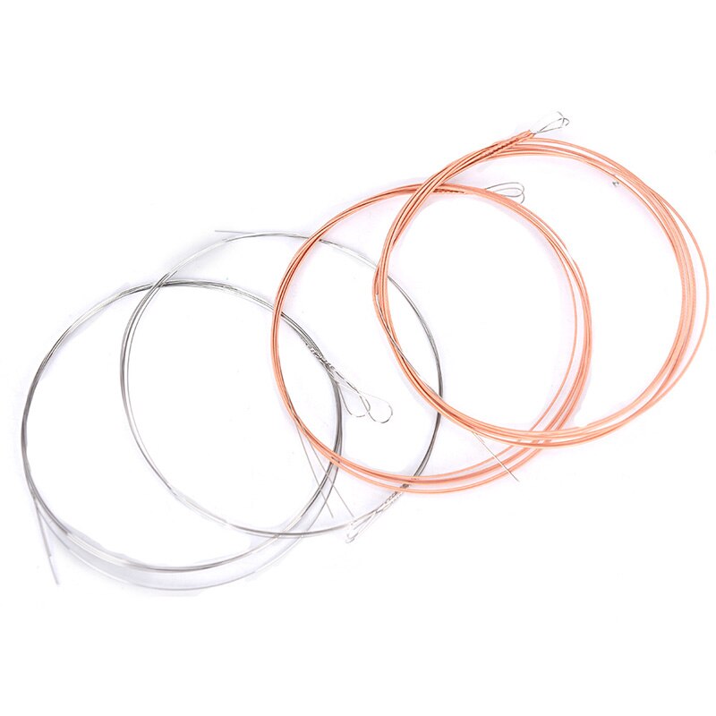 Mandolin Strings String Set E/A/D/G Imported Stainless Steel Mercerizing Strings Musical Instrument Accessories 8pcs/pack