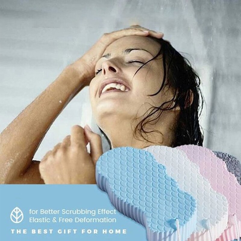 Éponge de bain pour enfants, décontamination de bébé, artefact de bain, grand-mère, frottement du dos, boue à frotter, serviette de bain