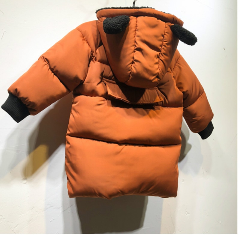 80-130 Cm chaquetas para niñas abrigo para niños abrigos de invierno para niños abrigos casuales para Bebés Ropa Parkas de invierno chaqueta para niños
